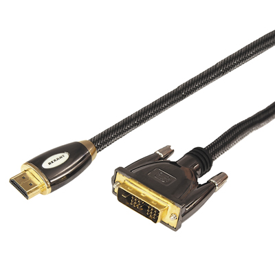  HDMI - DVI-D  ,  3 ,  24K (GOLD Luxury) ()  REXANT