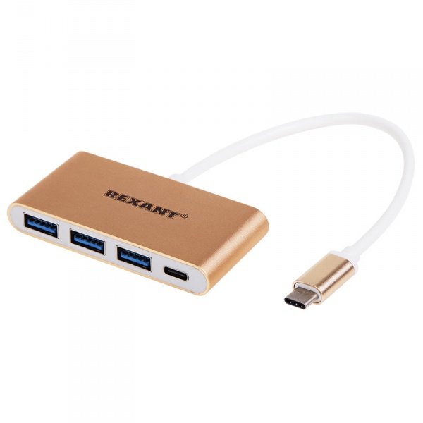 USB 3.1 Type-C  4  (Type-C/3.0/2.0X2) REXANT