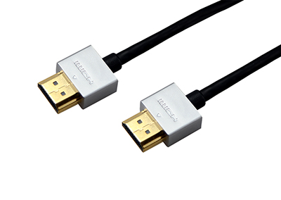  HDMI - HDMI,  0,5 , Ultra Slim () (GOLD)  REXANT